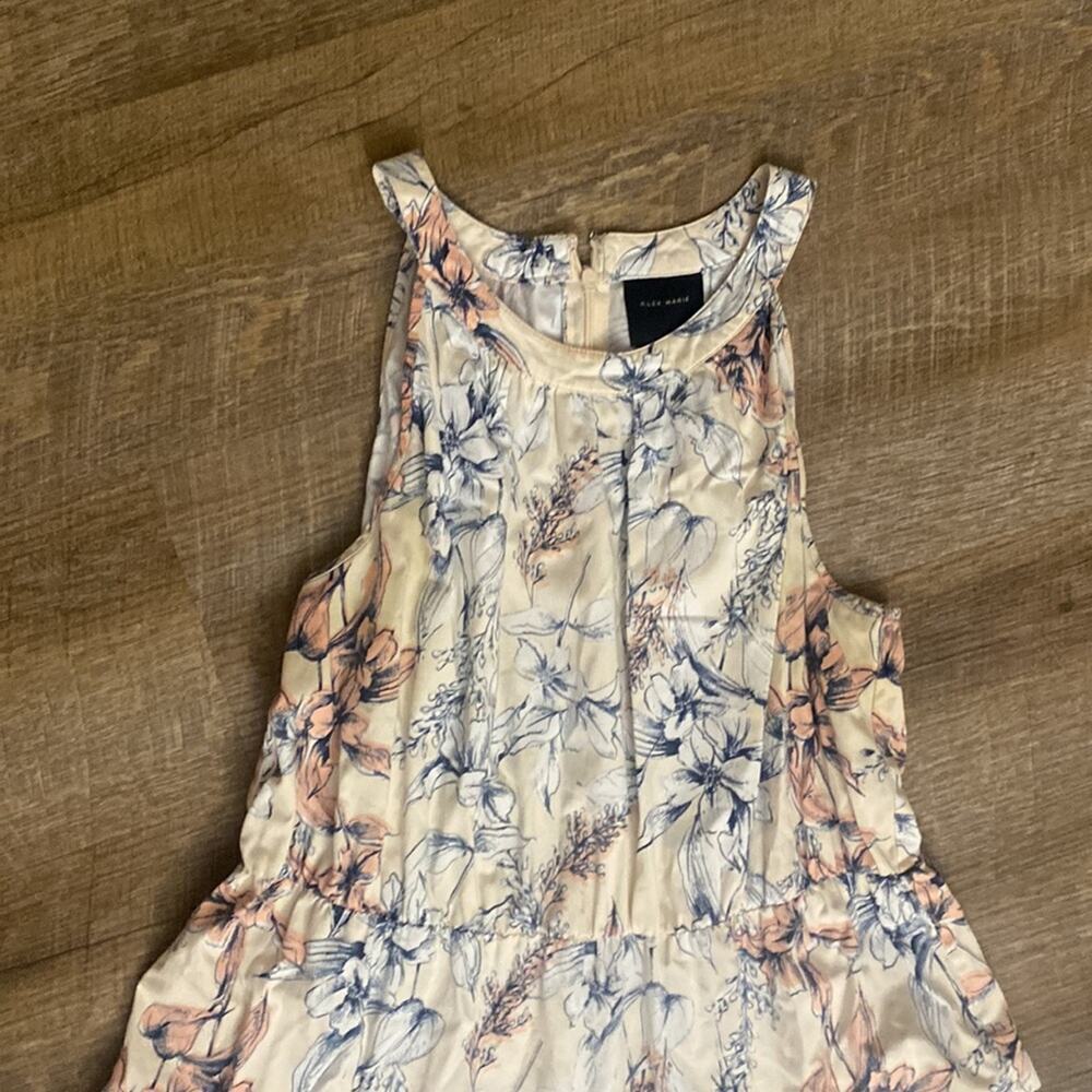 Alex Marie Tonya Halter Midi Dress Size 6 - Picture 3 of 8